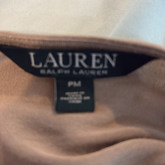 Lauren Ralph Lauren Petite Medium Brown Dolman Sleeve Top PM - Picture 6 of 7